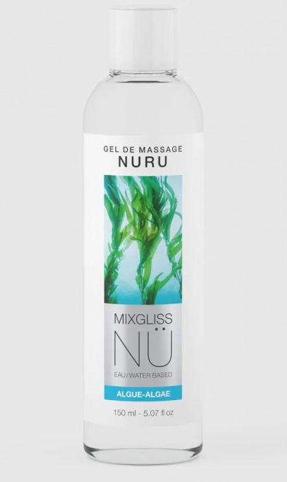 Массажный гель на водной основе Mixgliss NU Algae - 150 мл. - Strap-on-me - купить с доставкой в Твери
