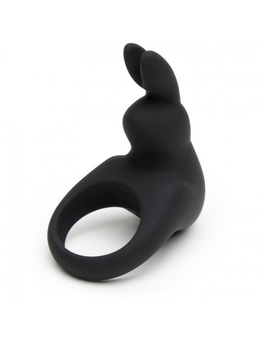 Черное эрекционное виброкольцо Happy Rabbit Rechargeable Rabbit Cock Ring - Happy Rabbit - в Твери купить с доставкой