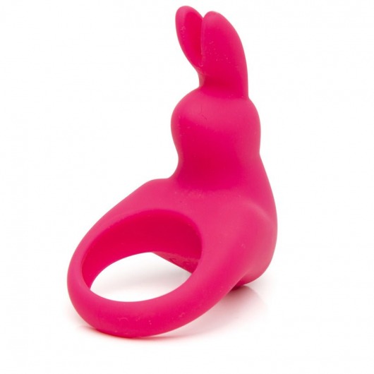 Розовое эрекционное виброкольцо Happy Rabbit Rechargeable Rabbit Cock Ring - Happy Rabbit - в Твери купить с доставкой