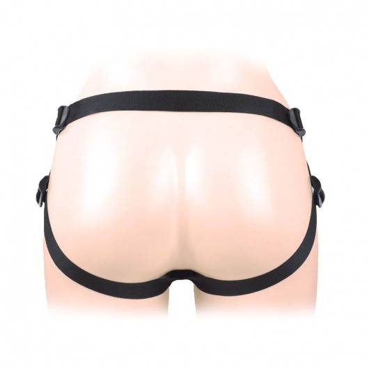 Черные трусики в комплекте с коннектором и насадкой - Notabu - купить с доставкой в Твери