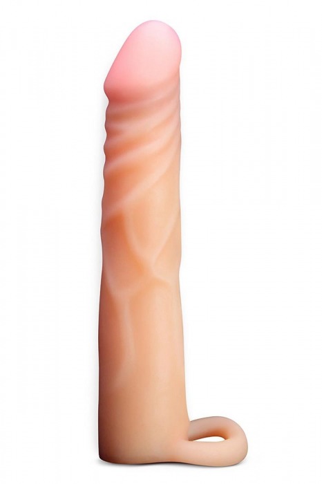 Телесная насадка на пенис Cock Xtender - 17,7 см. - Blush Novelties - в Твери купить с доставкой