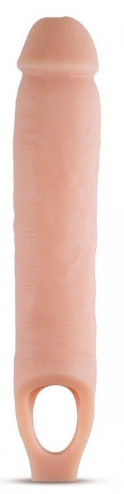 Телесная насадка на пенис 11.5 Inch Cock Sheath Penis Extender - 29,2 см. - Blush Novelties - в Твери купить с доставкой