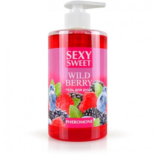 Гель для душа Sexy Sweet Wild Berry с ароматом лесных ягод и феромонами - 430 мл. -  - Магазин феромонов в Твери