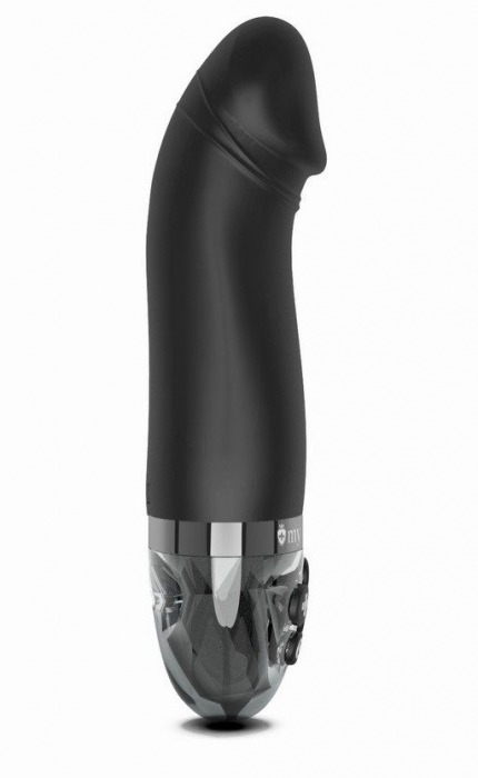 Черный вибратор с электростимуляцией Real Deal Neal - 16,5 см. - MyStim - купить с доставкой в Твери