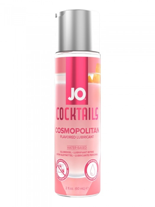 Вкусовой лубрикант на водной основе JO Cocktails Cosmopolitan - 60 мл. - System JO - купить с доставкой в Твери