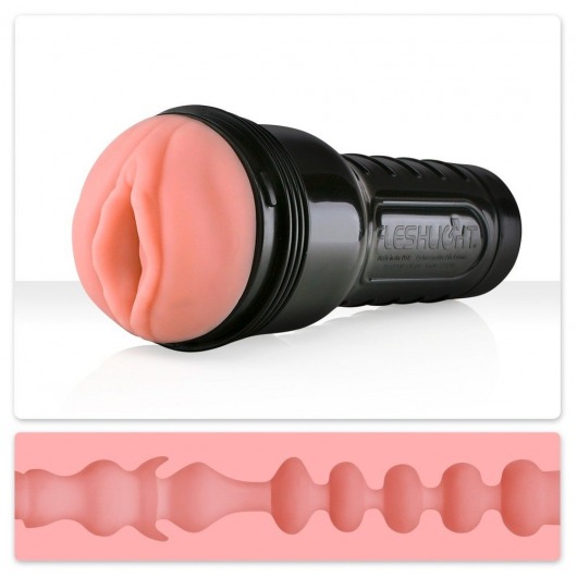 Мастурбатор-вагина Fleshlight - Pink Lady Mini-Lotus - Fleshlight - в Твери купить с доставкой