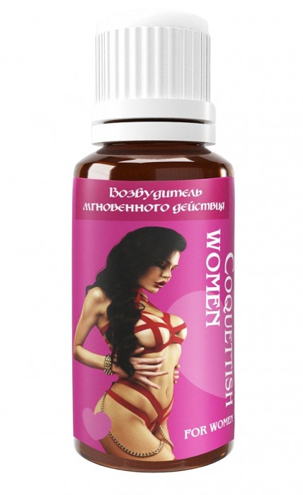 Возбудитель мгновенного действия Coquettish Women - 30 мл. - Миагра - купить с доставкой в Твери