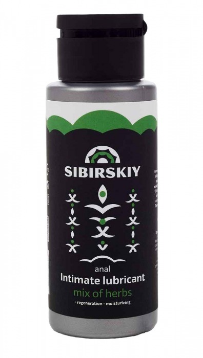 Анальный лубрикант на водной основе SIBIRSKIY с ароматом луговых трав - 100 мл. - Sibirskiy - купить с доставкой в Твери
