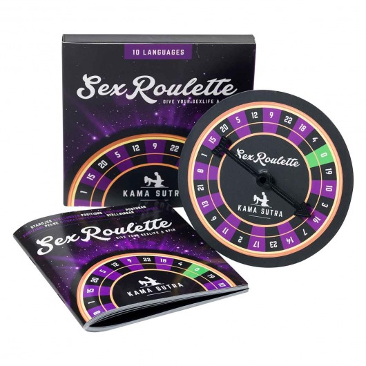 Настольная игра-рулетка Sex Roulette Kamasutra - Tease&Please - купить с доставкой в Твери