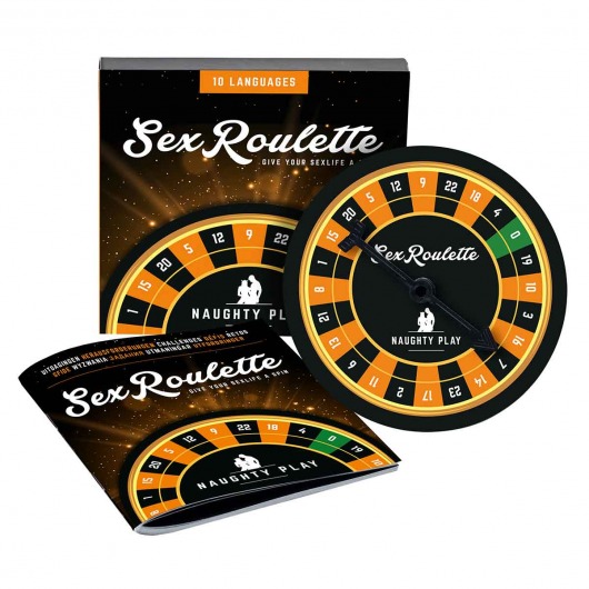 Настольная игра-рулетка Sex Roulette Naughty Play - Tease&Please - купить с доставкой в Твери