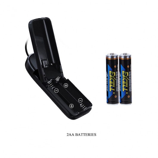 Женский поясной страпон с вибрацией - 26 см. - Baile - купить с доставкой в Твери