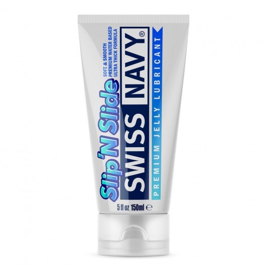 Лубрикант-желе на водной основе Premium Jelly Lubricant - 150 мл. - Swiss navy - купить с доставкой в Твери