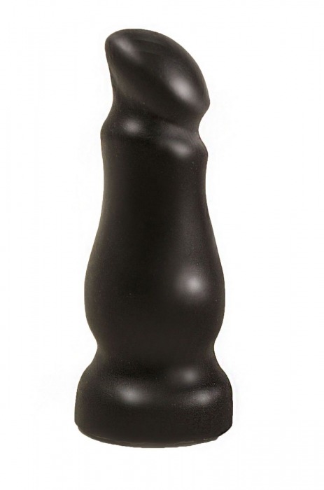 Чёрный массажёр простаты с приплюснутой головкой - 13 см. - LOVETOY (А-Полимер) - в Твери купить с доставкой