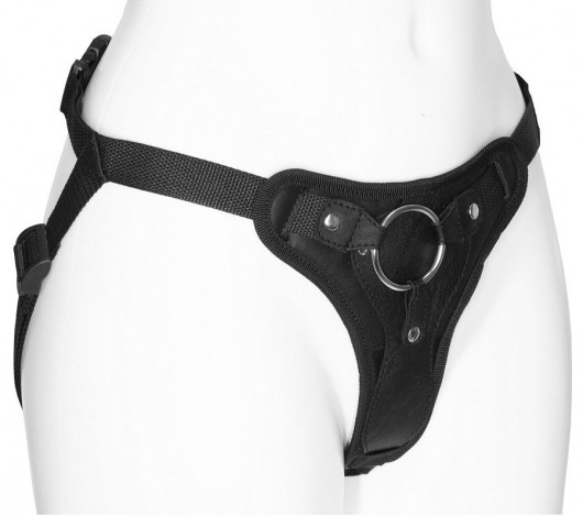 Женские трусики для фиксации насадки кольцом с внутренней насадкой - LOVETOY (А-Полимер) - купить с доставкой в Твери