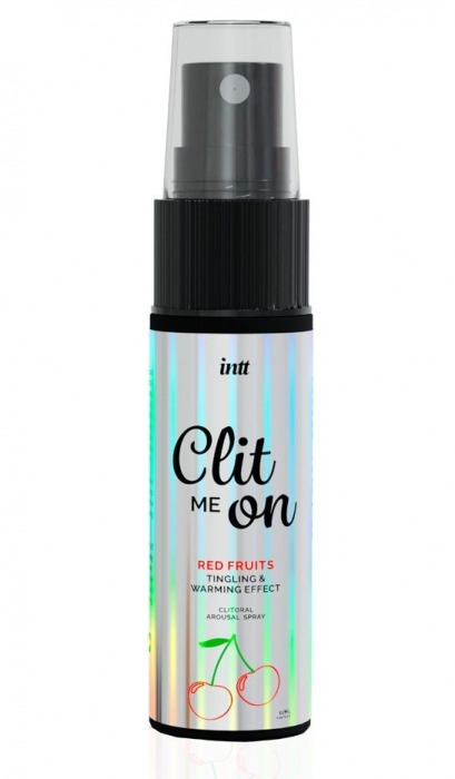 Клиторальный возбуждающий спрей Clit Me On Red Fruits - 12 мл. - INTT - купить с доставкой в Твери