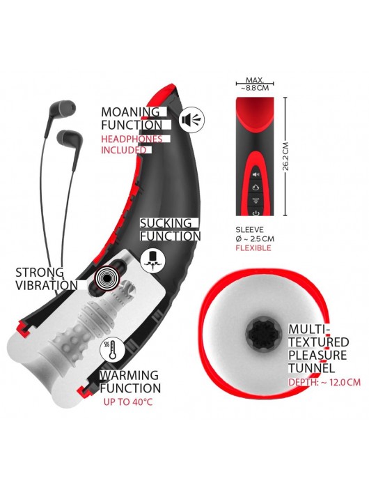 Автоматический мастурбатор WYNE 03 с подогревом - Orion - в Твери купить с доставкой