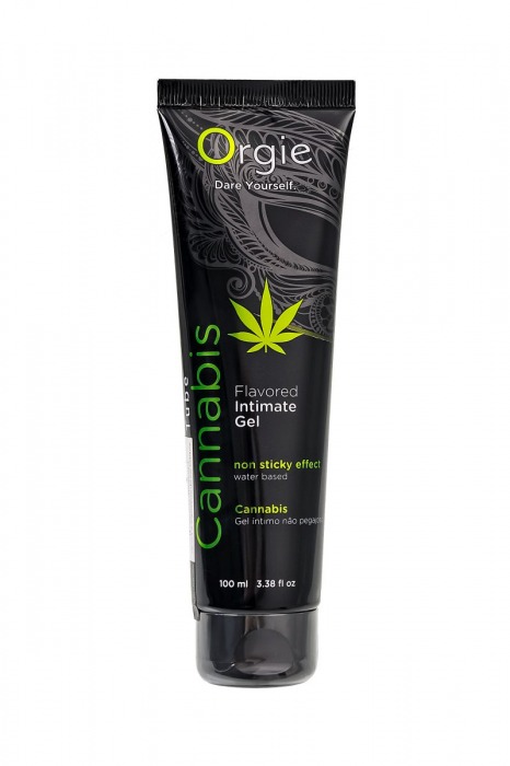 Интимный гель на водной основе ORGIE Lube Tube Cannabis - 100 мл. - ORGIE - купить с доставкой в Твери