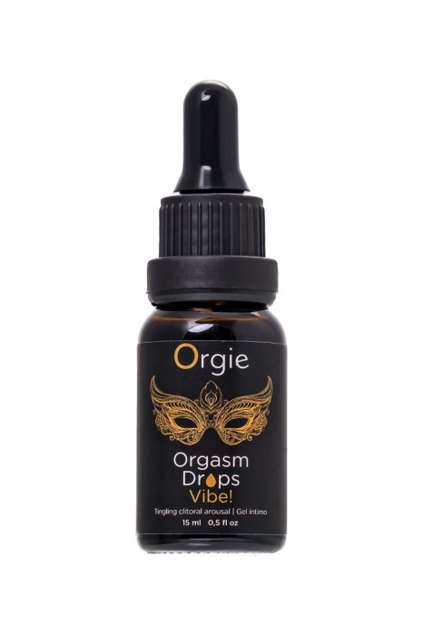 Возбуждающий гель для клитора ORGIE Orgasm Drops Vibe - 15 мл. - ORGIE - купить с доставкой в Твери