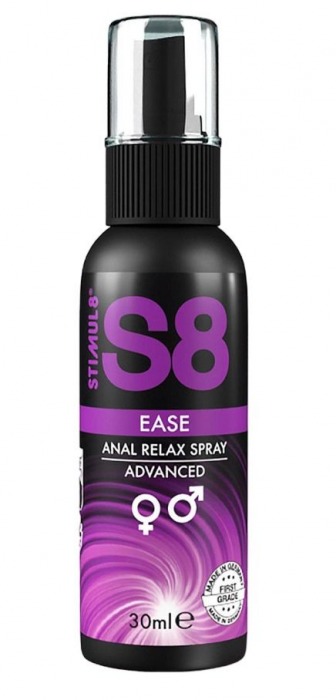 Расслабляющий анальный спрей S8 Ease Anal Relax Spray - 30 мл. - Stimul8 - купить с доставкой в Твери