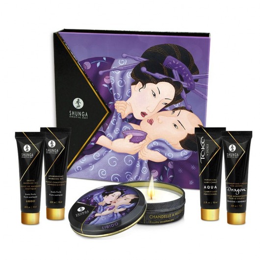 Подарочный набор Geishas secret из 5 предметов - Shunga - купить с доставкой в Твери