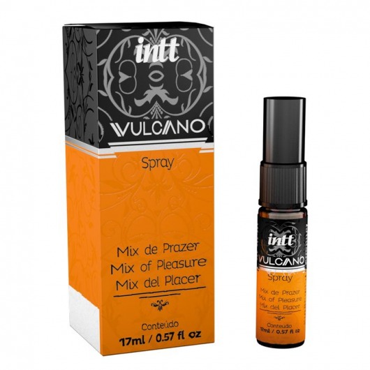 Возбуждающий спрей Vulcano - 15 мл. - INTT - купить с доставкой в Твери