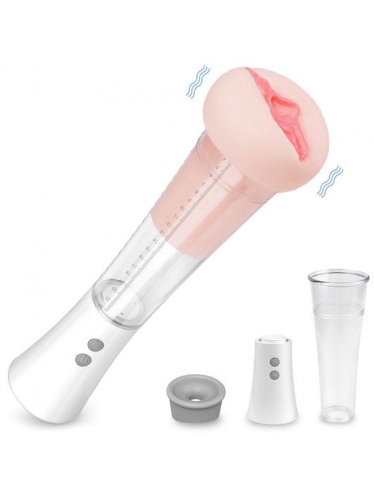 Автоматическая вакуумная помпа с реалистичной мягкой вставкой Max Kit - S-HANDE - в Твери купить с доставкой