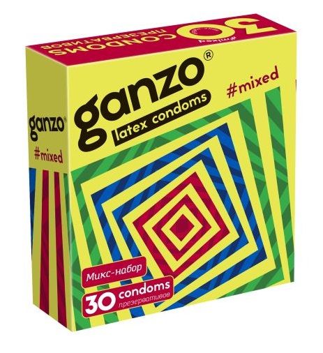 Микс-набор из 30 презервативов Ganzo Mixed - Ganzo - купить с доставкой в Твери