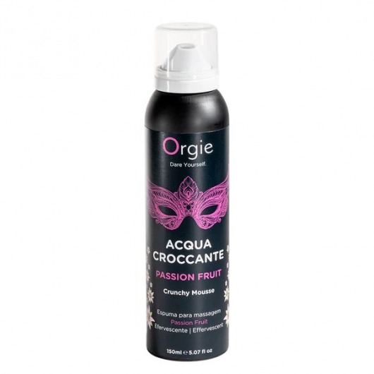 Хрустящая пенка для массажа Acqua Croccante Passion Fruit - 150 мл. - ORGIE - купить с доставкой в Твери