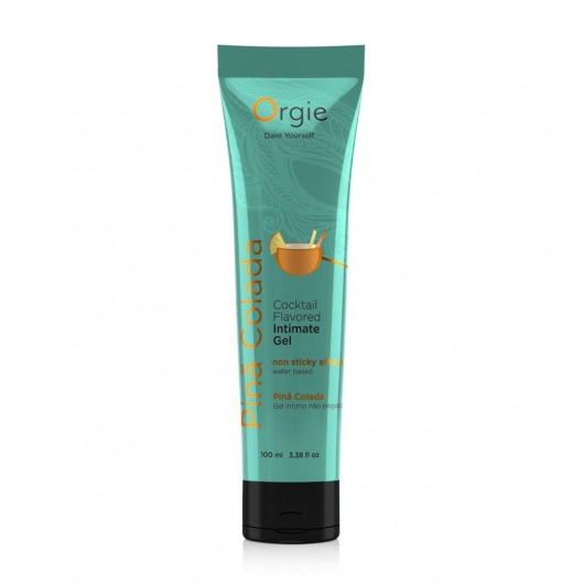 Съедобный интимный гель Orgie Lube Tube Cocktail Pina Colada - 100 мл. - ORGIE - купить с доставкой в Твери