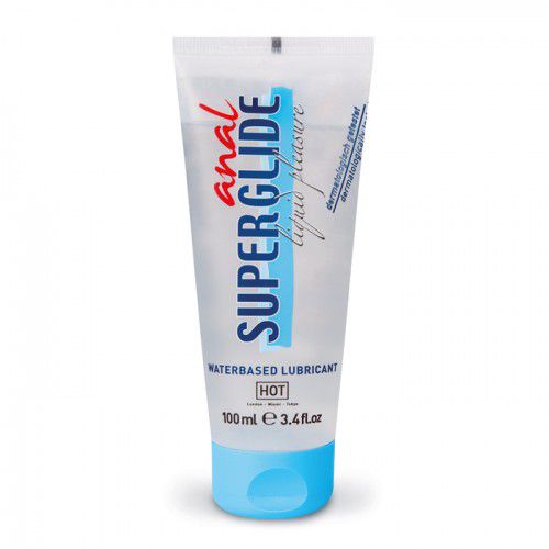 Анальная смазка на водной основе Superglide Anal - 100 мл. - HOT - купить с доставкой в Твери