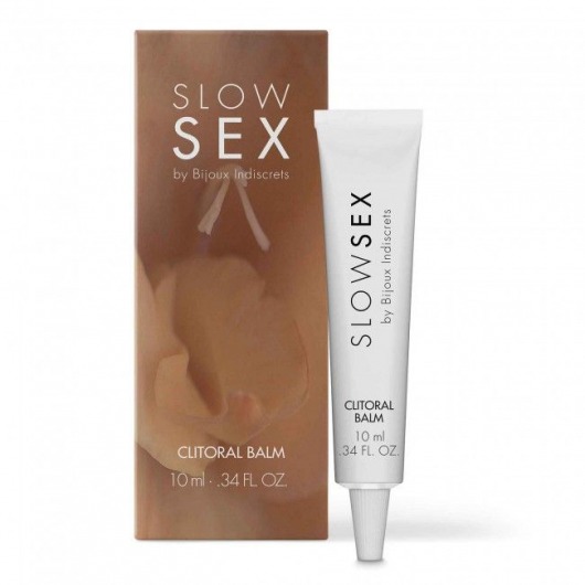 Бальзам для клитора Slow Sex Clitoral Balm - 10 мл. - Bijoux Indiscrets - купить с доставкой в Твери
