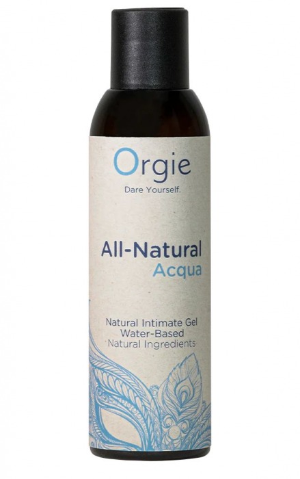 Интимный гель на водной основе Orgie All-Natural Acqua - 150 мл. - ORGIE - купить с доставкой в Твери