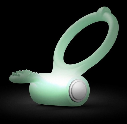 Светящееся в темноте эрекционное виброкольцо Power Clit - Dorcel - в Твери купить с доставкой