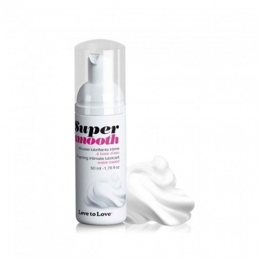 Лубрикант нежнейшая пенка Super Smooth Foaming Intime Lubricant - 50 мл. - Love to Love - купить с доставкой в Твери