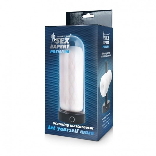 Оригинальный мастурбатор в колбе с нагревом - Sex Expert - в Твери купить с доставкой