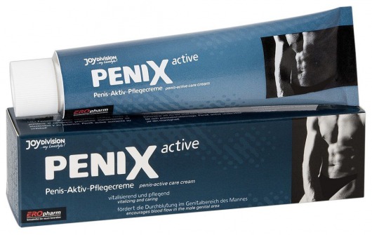Возбуждающий крем для мужчин PeniX active - 75 мл. - Joy Division - купить с доставкой в Твери