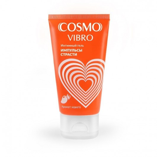 Возбуждающий интимный гель Cosmo Vibro с ароматом манго - 50 гр. - Биоритм - купить с доставкой в Твери
