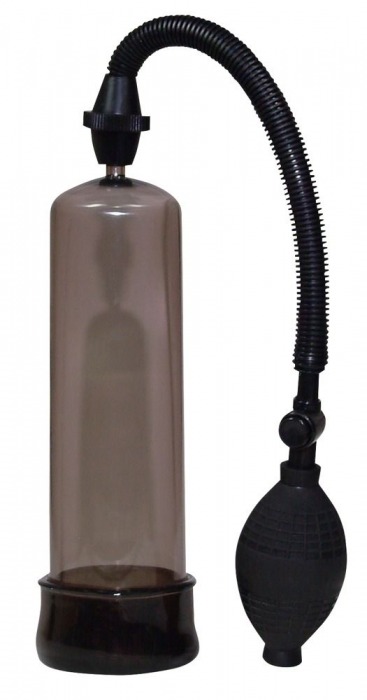 Вакуумная помпа черного цвета - 20 см. - Orion - в Твери купить с доставкой