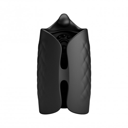 Черный мастурбатор с вибростимуляцией головки Black Glans Trainer - Baile - в Твери купить с доставкой