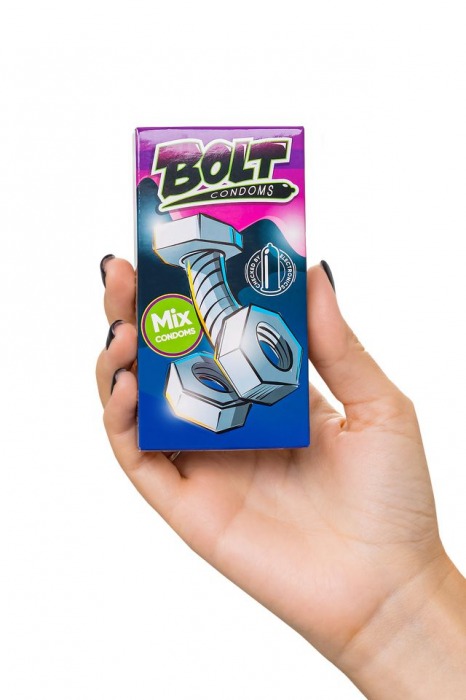 Набор презервативов Bolt Condoms - Luxe - купить с доставкой в Твери