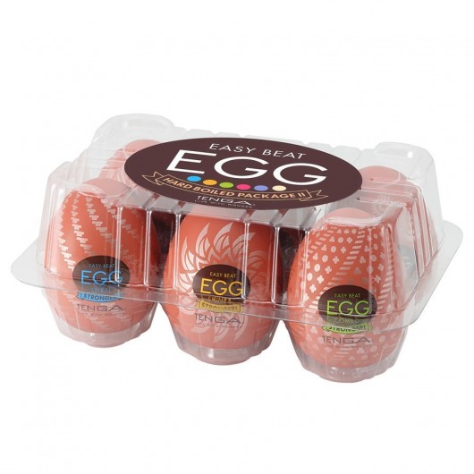 Набор из 6 мастурбаторов-яиц Tenga Egg Variety Pack V - Tenga - в Твери купить с доставкой