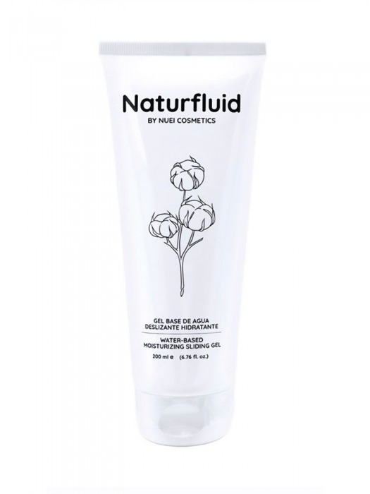 Экстраскользкий лубрикант на водной основе Nuei Naturfluid - 200 мл. - Nuei cosmetics - купить с доставкой в Твери