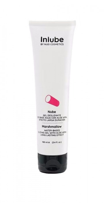 Лубрикант на водной основе Nuei Inlube с алоэ вера и ароматом маршмеллоу -100 мл. - Nuei cosmetics - купить с доставкой в Твери