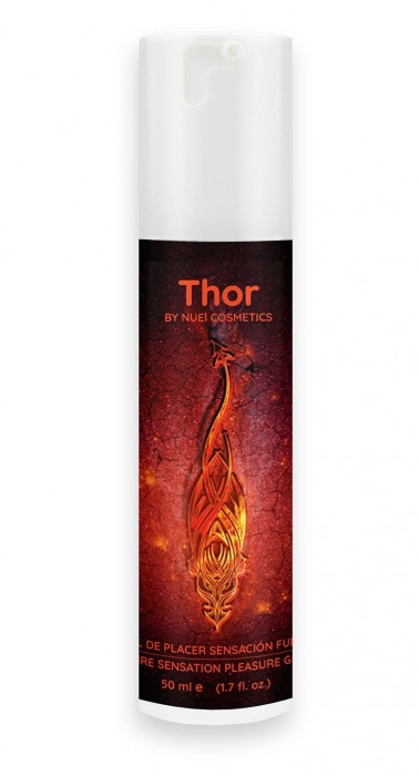Возбуждающий унисекс гель Thor Fire Gel - 50 мл. - Nuei cosmetics - купить с доставкой в Твери