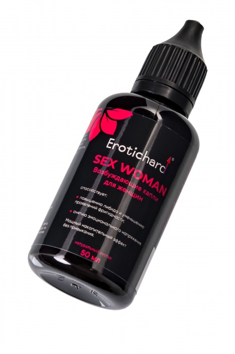 Капли для женщин Erotichard Sex Woman - 50 мл. - Erotic Hard - купить с доставкой в Твери