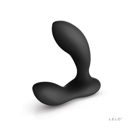 Чёрный перезаряжаемый стимулятор простаты Bruno Black - Lelo - в Твери купить с доставкой