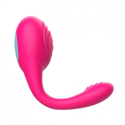 Розовое виброкольцо с пультом ДУ - I-MOON - в Твери купить с доставкой