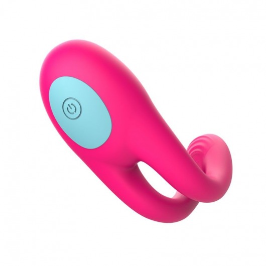 Розовое виброкольцо с пультом ДУ - I-MOON - в Твери купить с доставкой