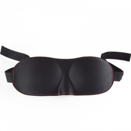 Черная маска на липучке «Комфорт» - Sitabella - купить с доставкой в Твери