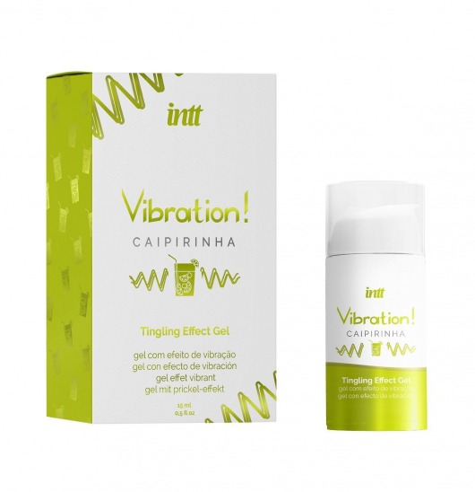 Жидкий вибратор Vibration Caipirinha - 15 мл. - INTT - купить с доставкой в Твери